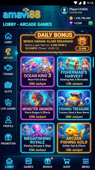 amavi88 tampilan beranda