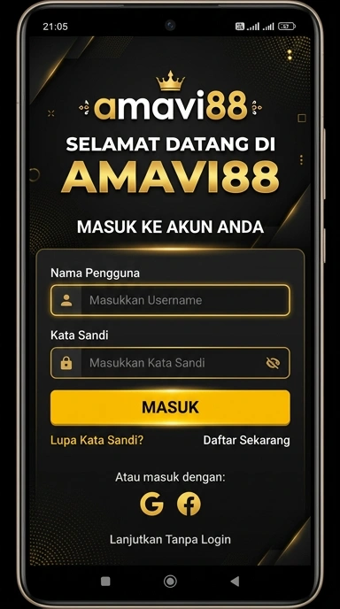 Panduan Masuk Akun Amavi88 untuk Android