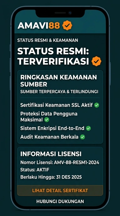 Halaman Resmi Unduh APK amavi88 untuk Pengguna Android